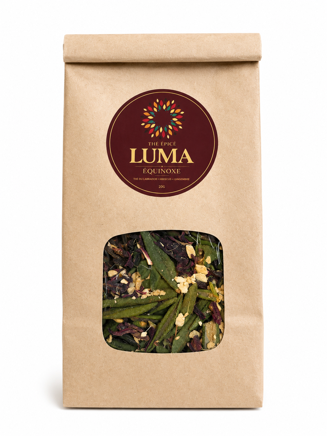 Thé épicé Équinoxe – Thé du Labrador, hibiscus et gingembre