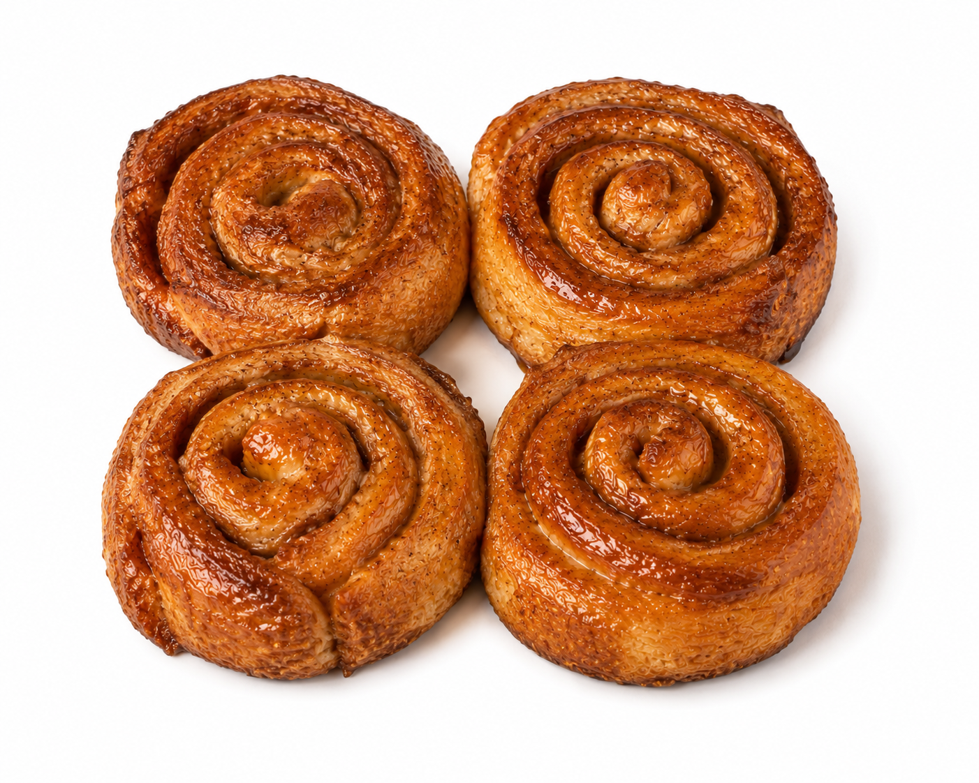 4 brioches à la canelle